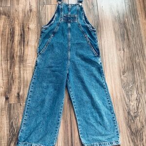 Zara Kids Blue Denim Overalls